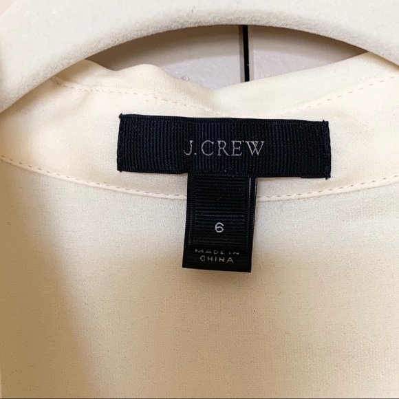 J.Crew Collared Chiffon Tank Top - Picture 3 of 7